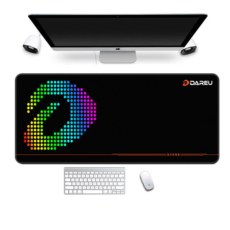 Extra Stor Gaming Musmatta – Halkfri, Tjock & Perfekt för Skrivbord