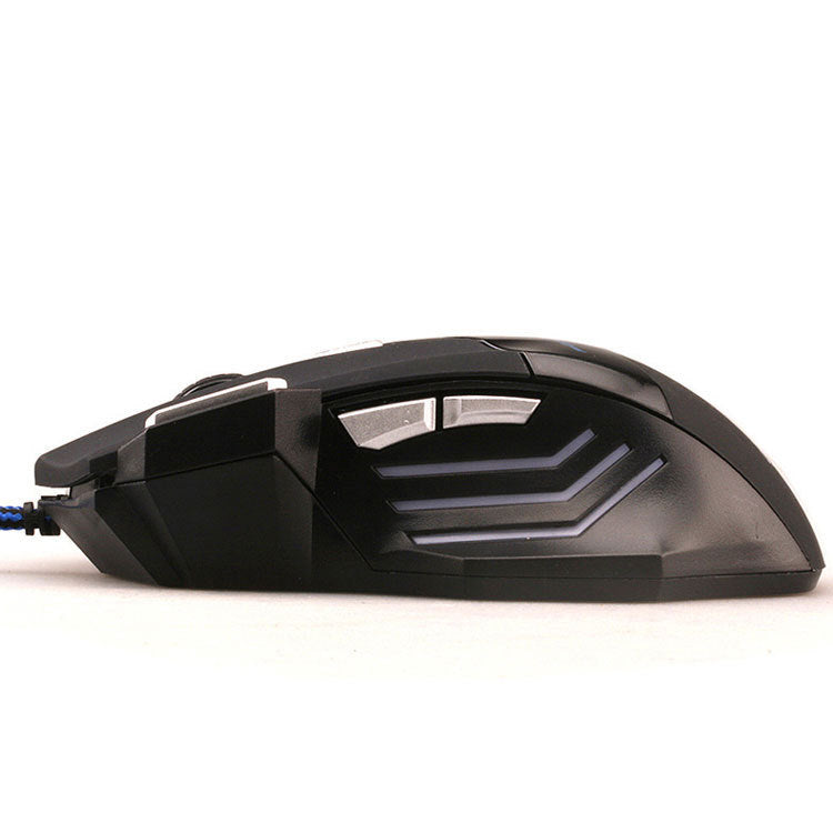 Ultimate Gamingmus – Flerfärgad RGB-glöd & 7 Funktionsknappar