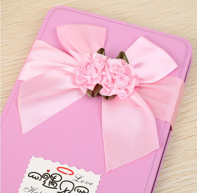 Lyxig Presentbox med Tvålrosor