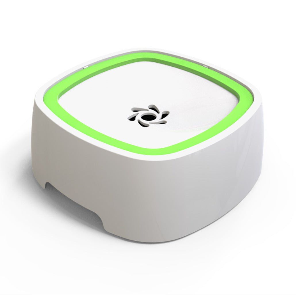 Halkfri flytande anti-spill vattenskål för hund