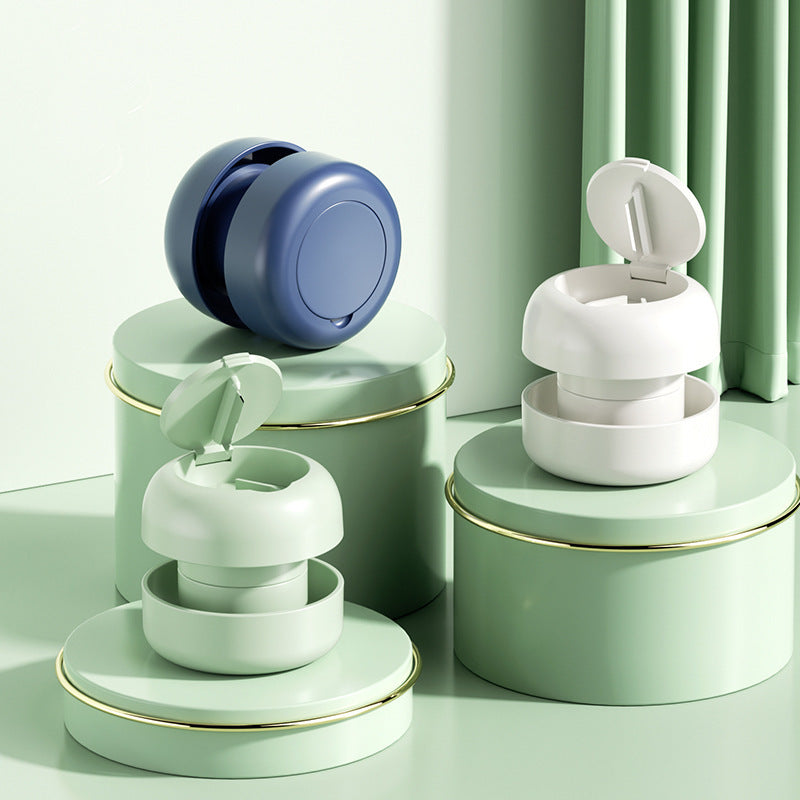 Portabel pillerkross och tablettdelare