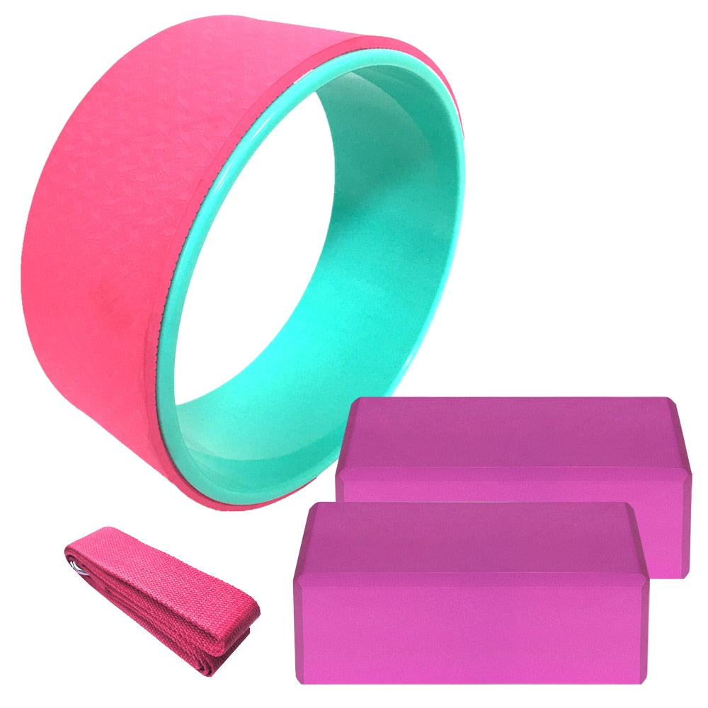 Yoga Wheel – för djup stretch, ryggstöd & balans