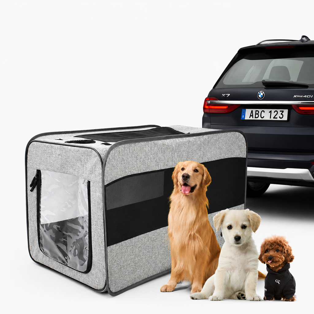 Hopfällbar Transportväska för Hund & Katt