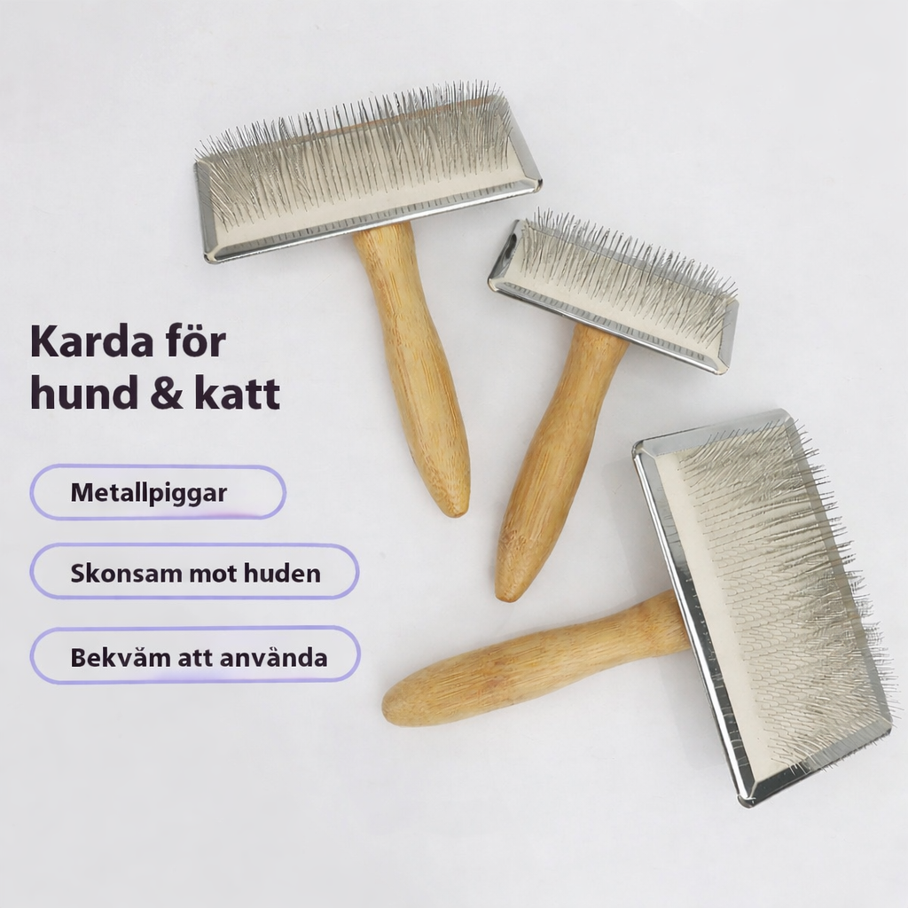 Hund- & Kattborste för Pälsvård – Effektiv Kam för Hårborttagning