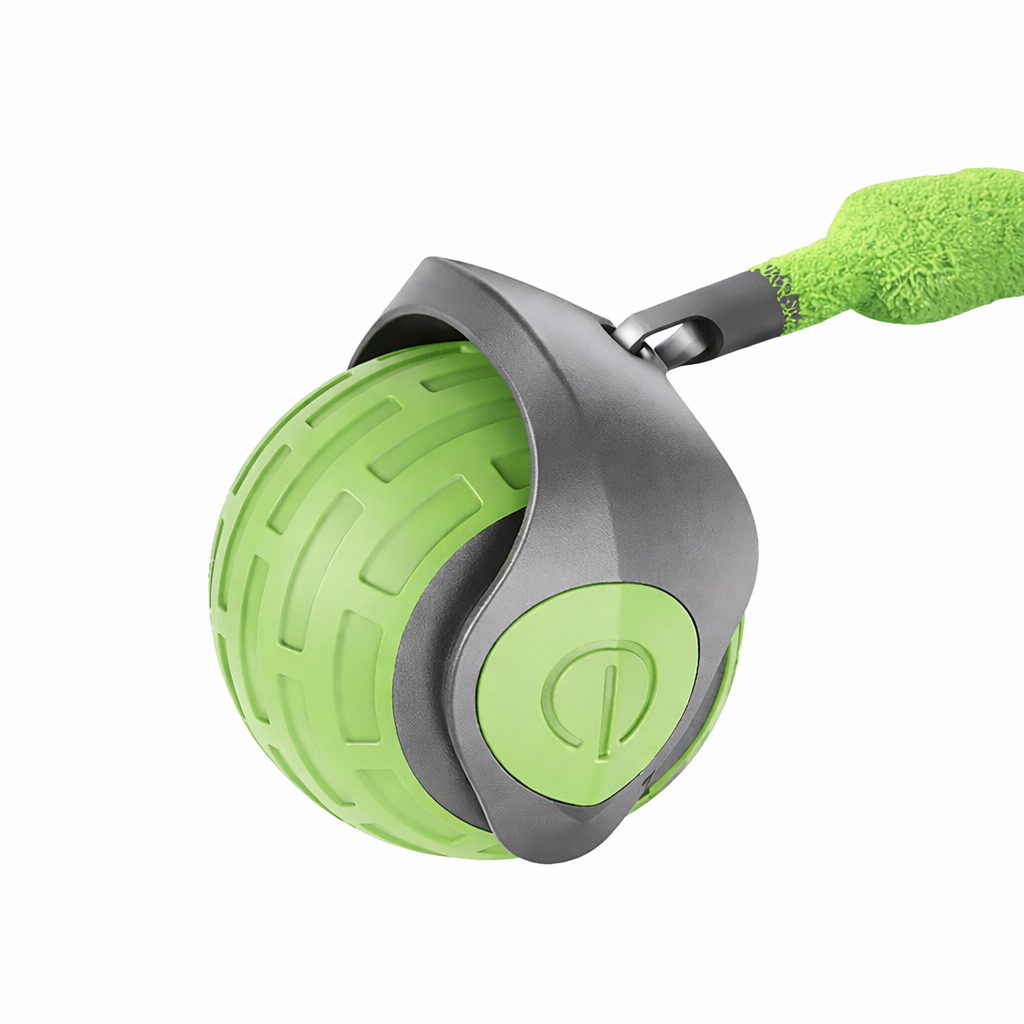 🐱 Interaktiv Elektrisk Kattleksak – Automatisk Rullande Boll (USB-laddning)