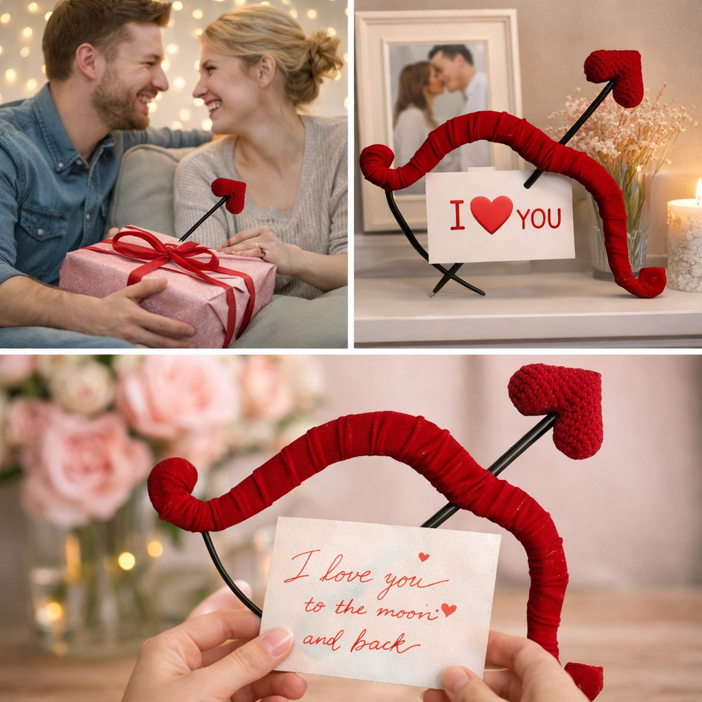Romantisk Present – Kärlekspil Dekoration