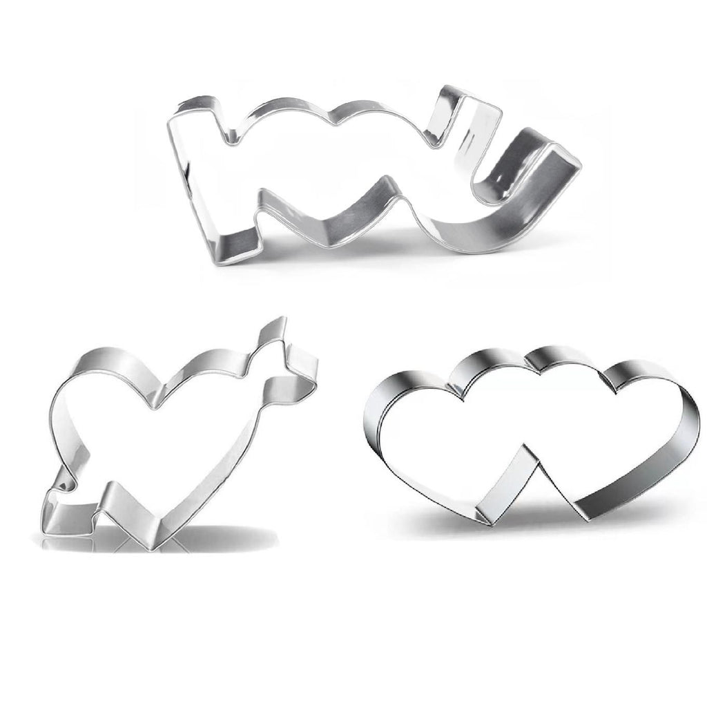 Kakform med Kärleksmotiv