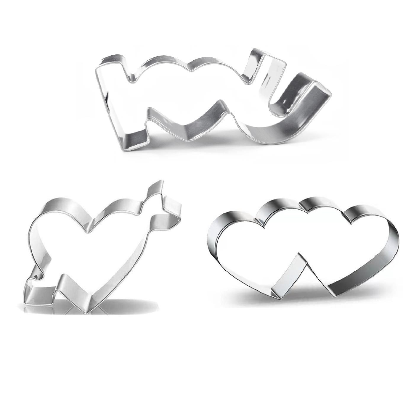 Kakform med Kärleksmotiv