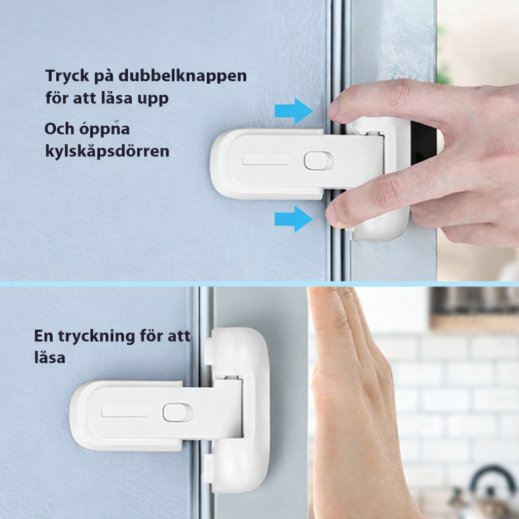 Kylskåpslås för barn