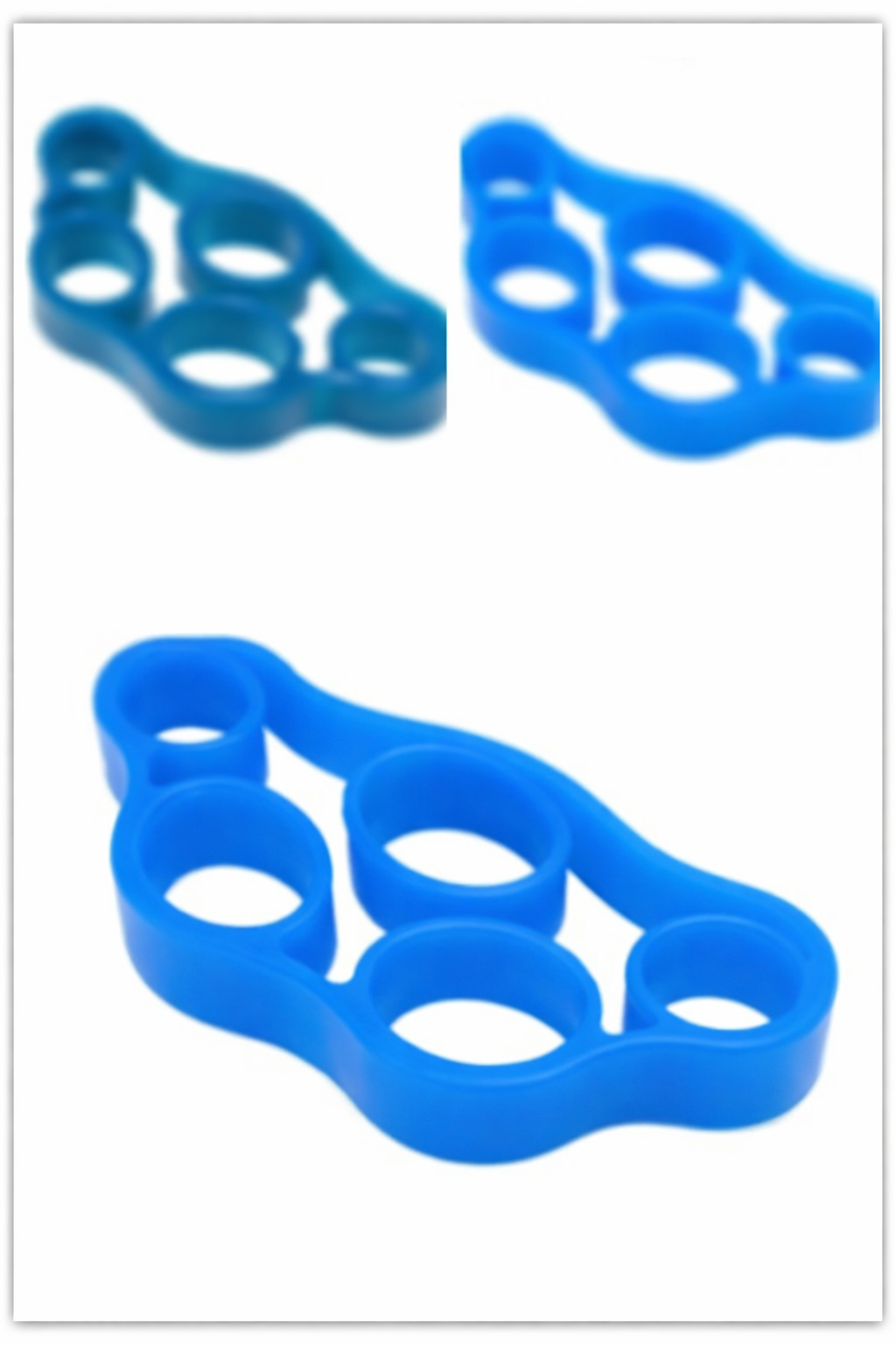 Fingertränare i silikon – Motståndsring för fingrar & grepp