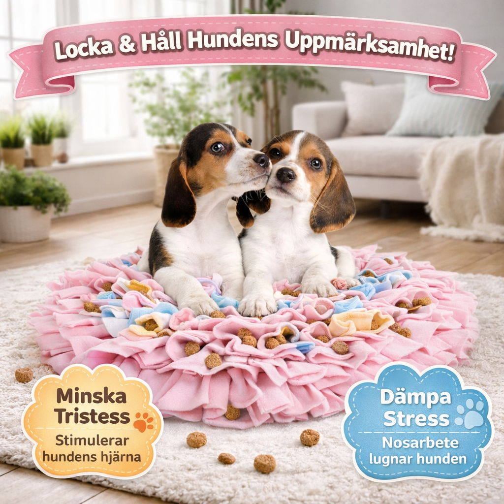 Interaktiv Nosnings- & Tuggleksak för Hundar