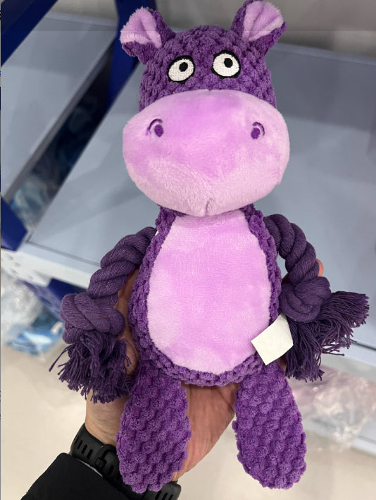 Söt Hundleksak i Plysch – Flera Djurmönster