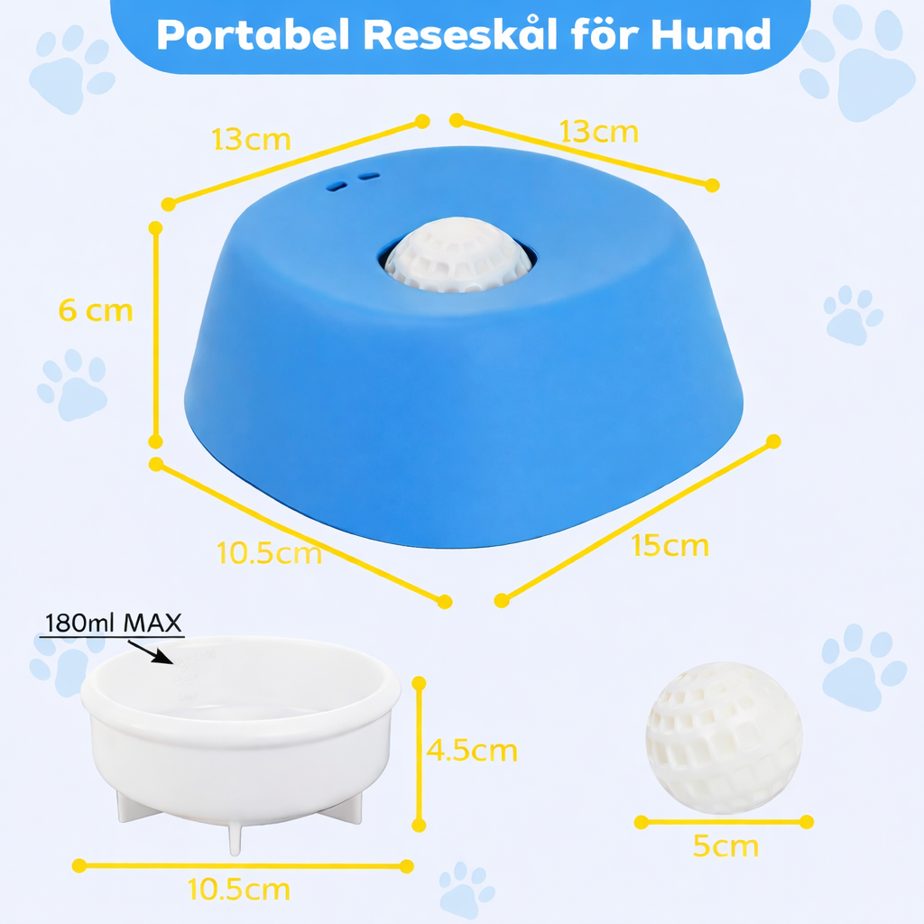 Slow Feeder Slickskål för Hund