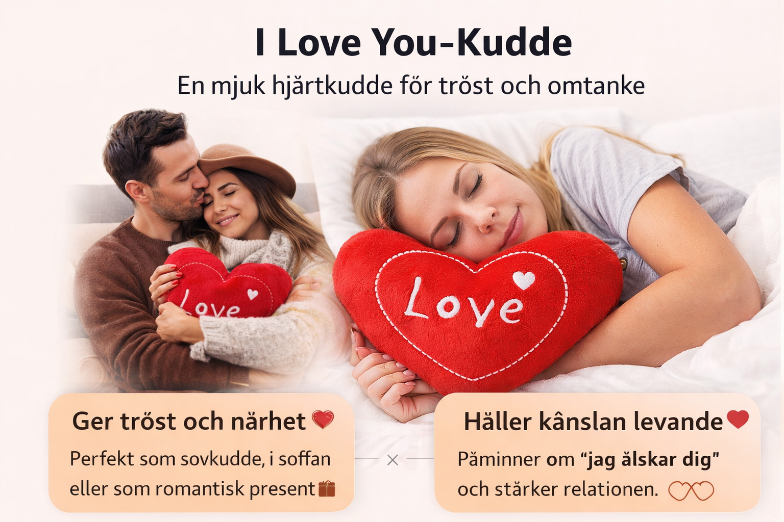 I Love You-Nalle – Kärleksfull Mjukisbjörn
