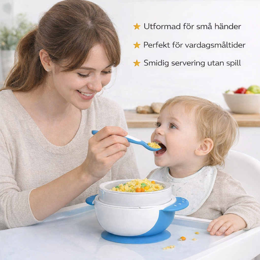 Babyservisset – Perfekt för Första Måltiderna