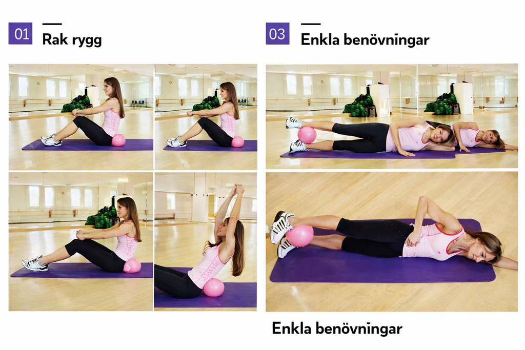 Pilatesboll & Yogaboll – För Träning, Balans & Core