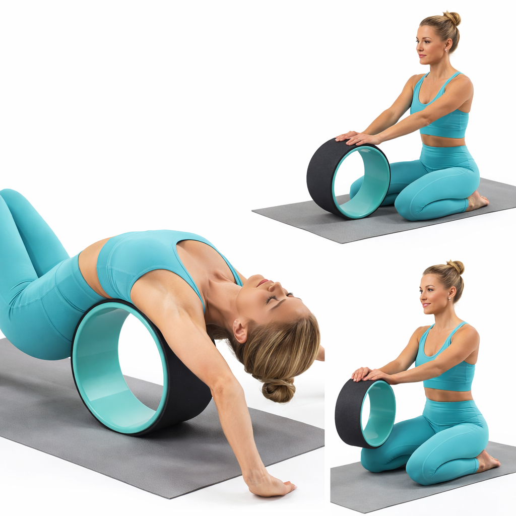 Yoga Wheel – för djup stretch, ryggstöd & balans